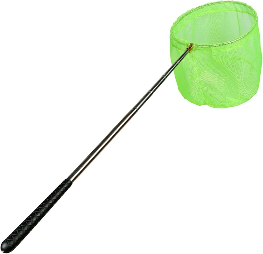 Bait Net and Fishing Landing Net with Telescoping Pole Handle Extends to 59 inches